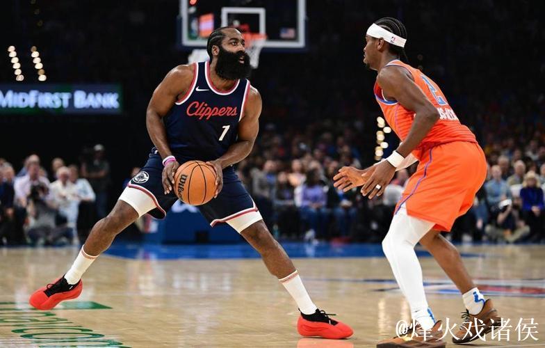 亚历山大狂砍45分哈登准三双 雷霆打破快船4连胜 亚历山大狂砍45分哈登准三双 雷霆打破快船4连胜