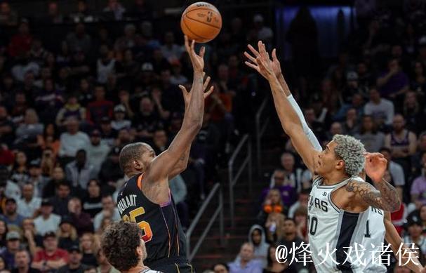 文班亚马30+10帽率马刺大胜 杜兰特43分难救主太阳负活塞 文班亚马30+10帽率马刺大胜 杜兰特43分难救主太阳负活塞